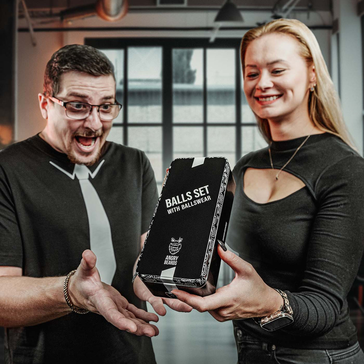 Angry Beards Komplexná starostlivosť o gule + gulosveter