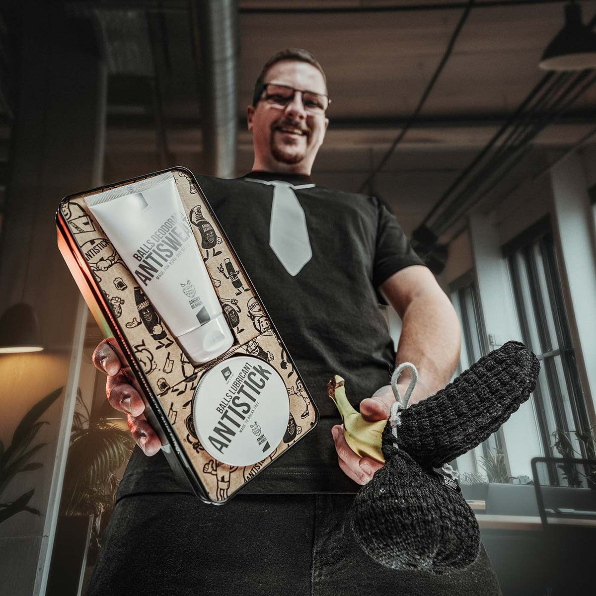 Angry Beards Komplexná starostlivosť o gule + gulosveter