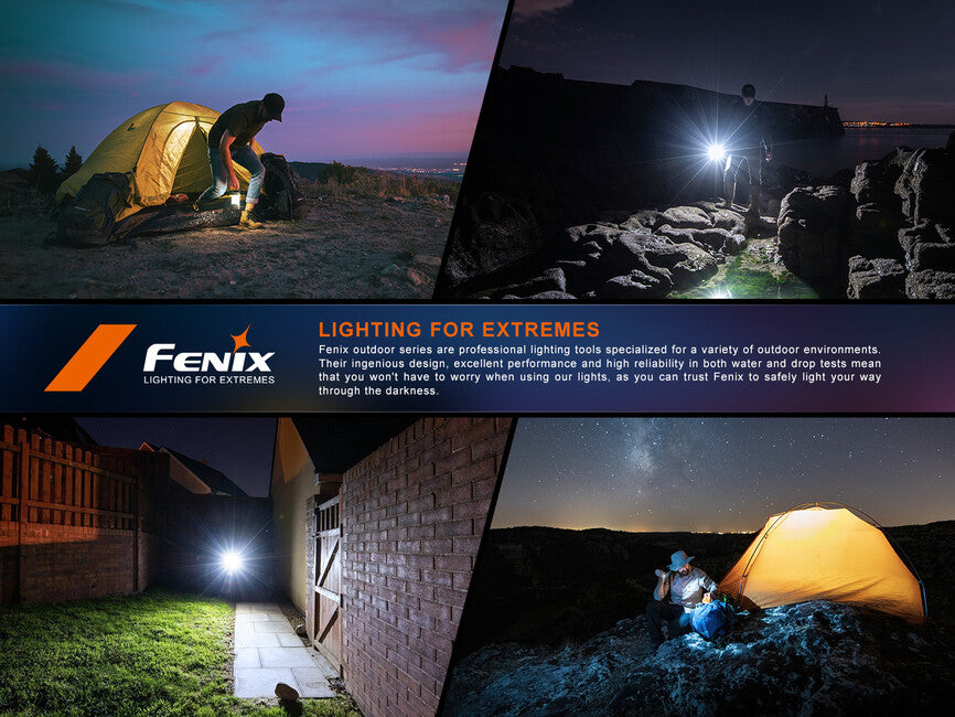 Fenix CL22R wiederaufladbare laterne, oliv