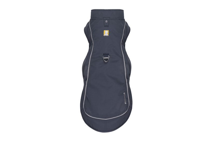 Ruffwear Fuse Jacke für Hund Übermantel, basalt gray