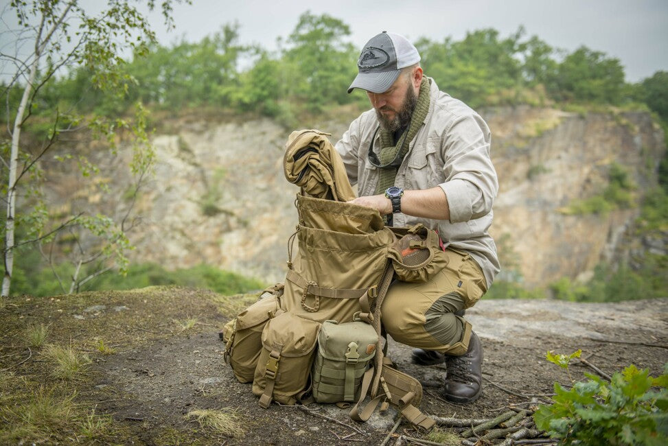 Helikon-Tex Defender Mk2 Hemd mit langen Ärmeln - PolyCotton Ripstop, schwarz