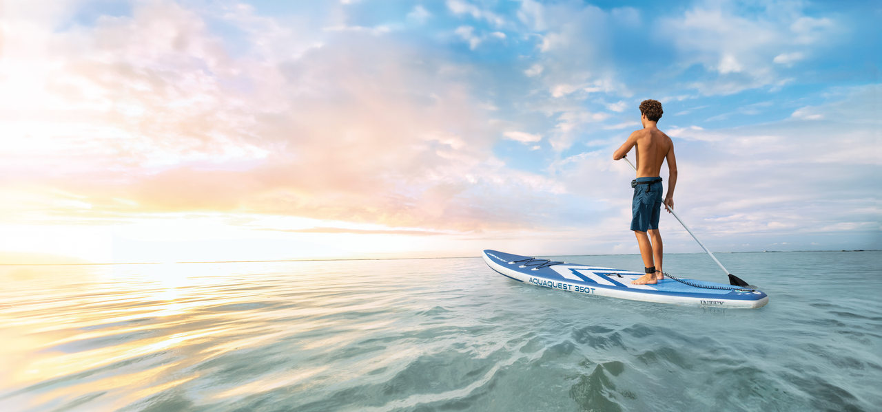 InTex AquaQuest® 350T Touring-SUP-Paddelboard