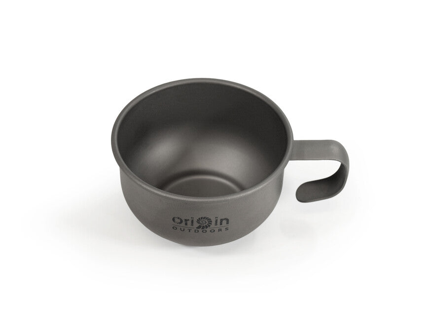 Origin Outdoors Titanium Reisebecher 180 ml Kaffeetasse