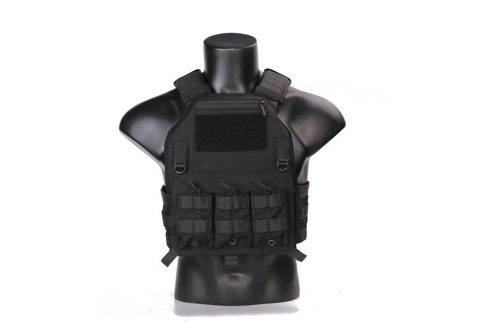 Emersongear 420 plattenträger, schwarz 500D