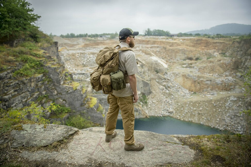 Helikon-Tex Defender Mk2 hemd mit kurzen Ärmeln - PolyCotton Ripstop - beige