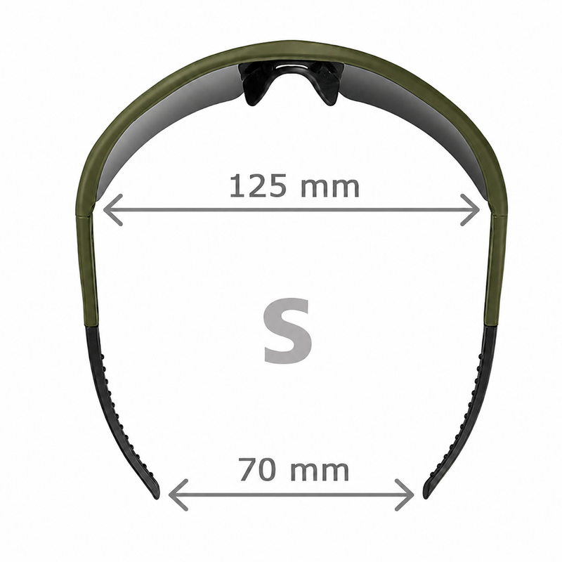 SWISS Eye® RAPTOR ochranné taktické okuliare, olivové