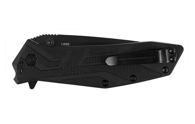 Kershaw BRAWLER Assist taschenmesser 7,6 cm ganz schwarz GFN