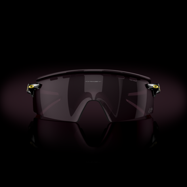 Oakley Encoder Strike Vented mit Rahmen Black Ink und mit Dias Prizm Road Black 39, Titanium