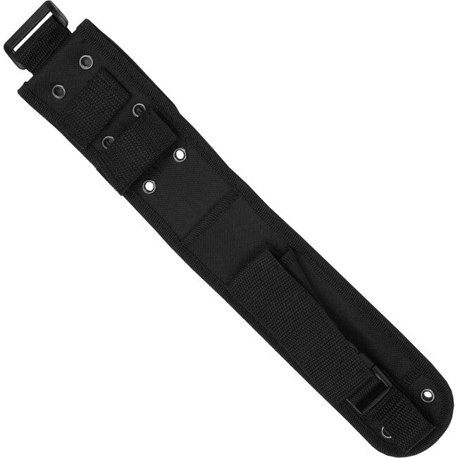 BlackField Desert Storm Messer mit Wellenschliff, schwarz