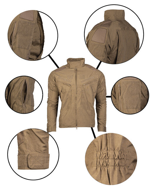 Mil-Tec Chimera combat jacket dark coyote