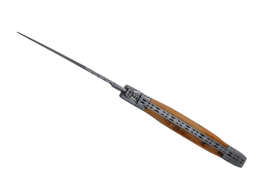 Laguiole DUB018 Taschenmesser, Klinge 11 cm, Stahl 440, Griff Wacholder