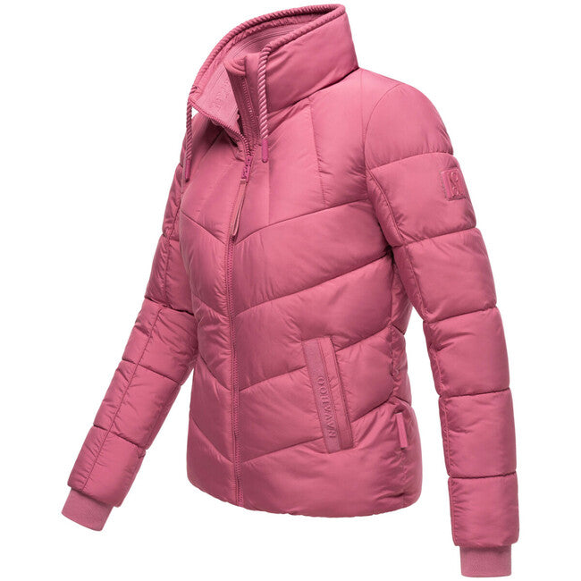 Navahoo Liebesfee damen Winterjacke, berry rouge