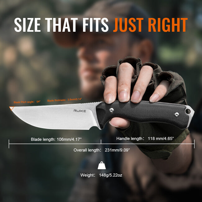 Ruike F186MB Knife, Black