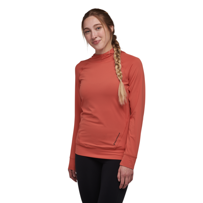 Black Diamond Alpenglow damen-Sweatshirt, Baja Sunrise