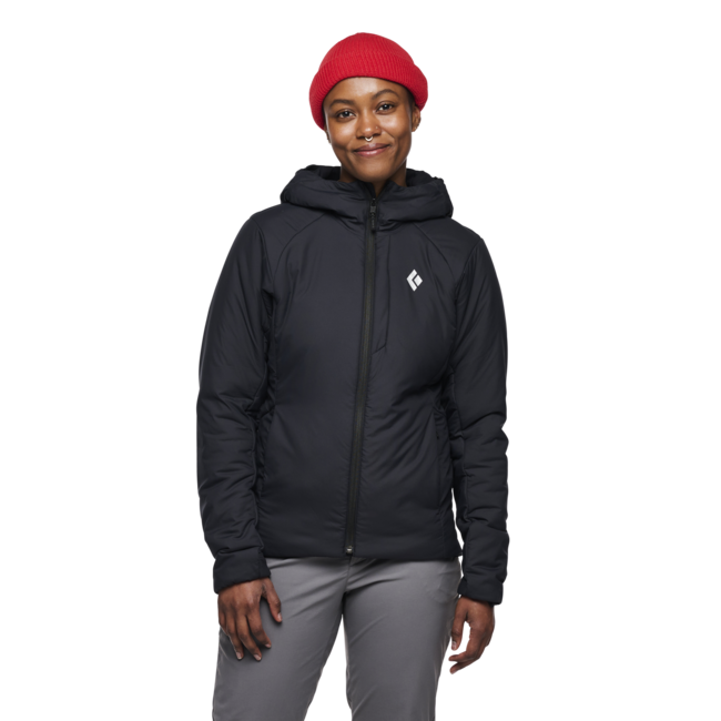 Black Diamond First Light Stretch damen-Stretch-Sweatshirt, schwarz