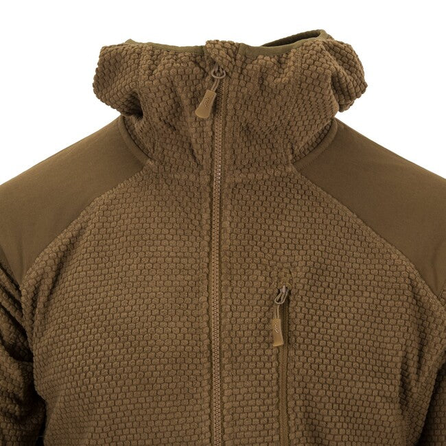Helikon-Tex Alpha Hoodie Fleece Jacket, Coyote