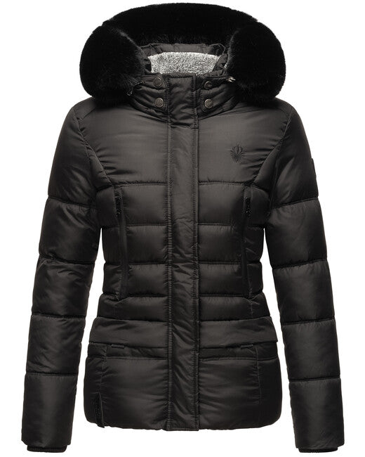 Marikoo LOVELEEN damen-Winterjacke, schwarz