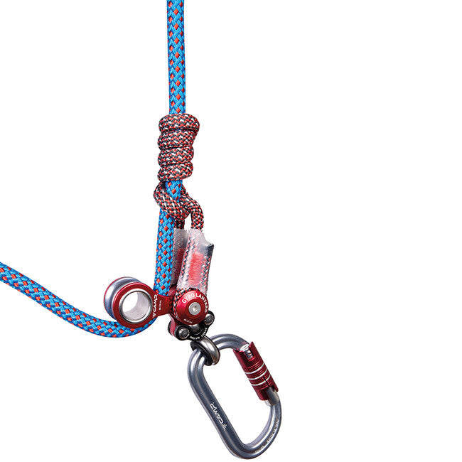 Camp Gyro Lanyard Single positionierungsstamm mit gyro-drehscheibe und hilfszugrolle für baumpfleger und professionelle retter + 2 × 2125 3,5 m