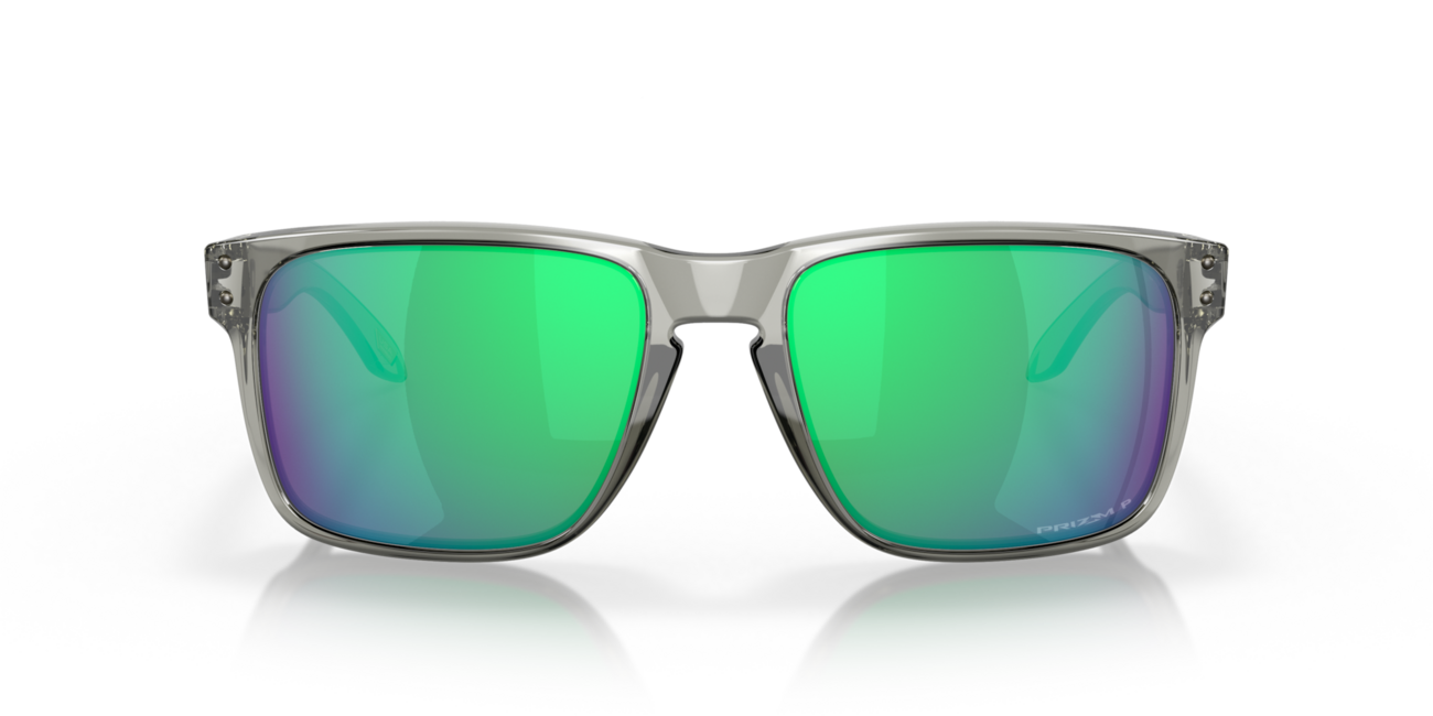 Oakley HOLBROOK XL Sonnenbrille mit Rahmen Grey Ink und mit Dias Prizm Jade Polarized 59