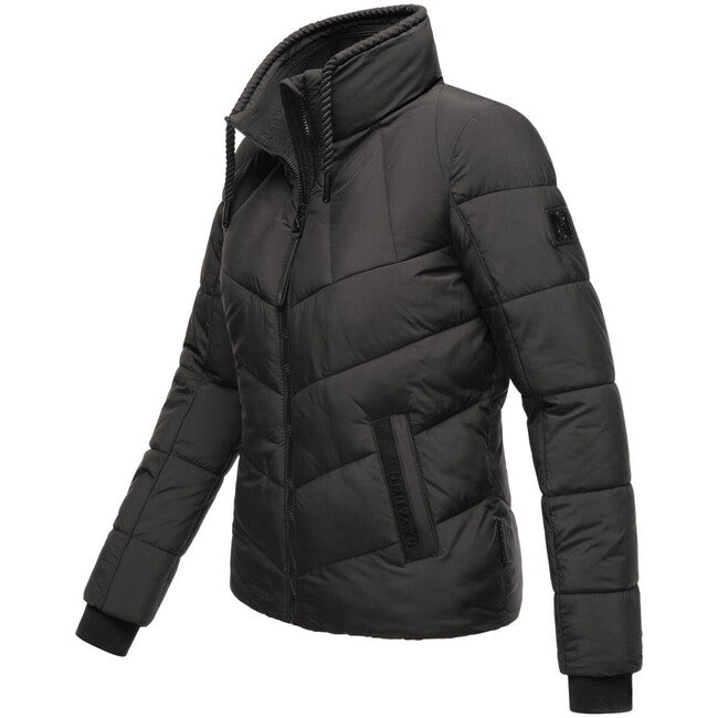Navahoo Liebesfee damen Winterjacke, schwarz