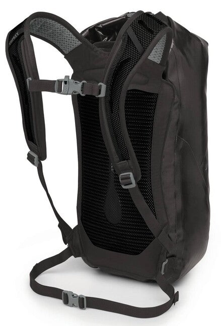 OSPREY TRANSPORTER ROLL TOP WATERPROOF 25, schwarz