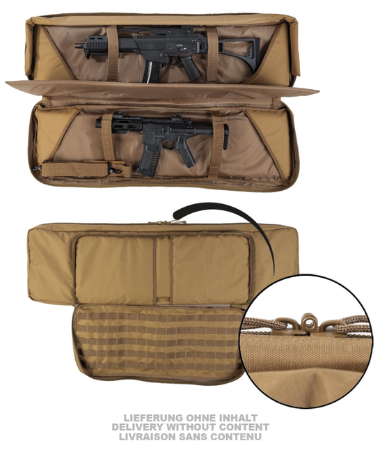 Mil-Tec kombinierter Holster für lange und kurze Waffen, coyote
