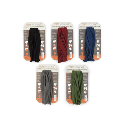Origin Outdoors Merino Outdoor Multifunktionsschal schwarz