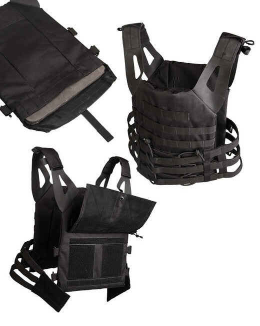 Mil-Tec Plattenträger GEN II Plattenträger MOLLE schwarz