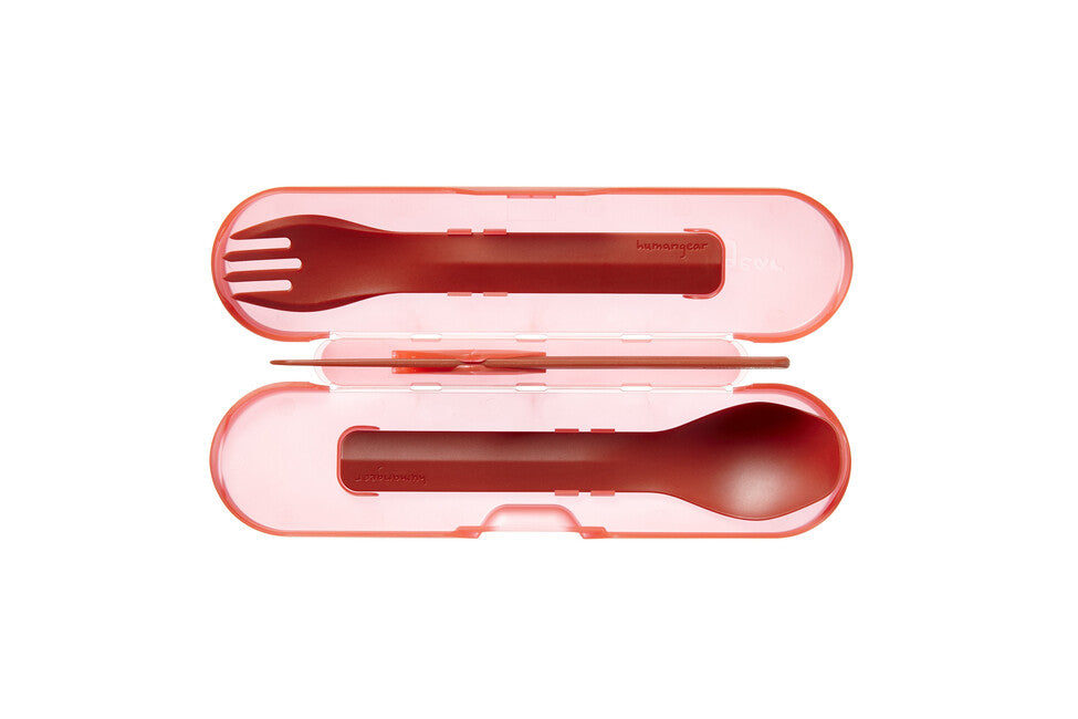 Humangear GoBites TRIO besteck rot