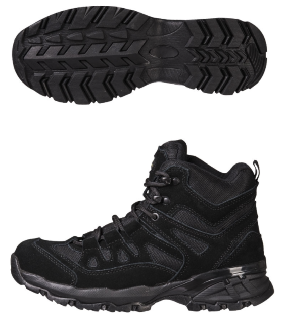 Mil-Tec SQUAD 5 ZOLL schuhe, schwarz