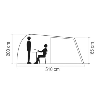 Coleman Waterfall DeLuxe zelt für 5 personen