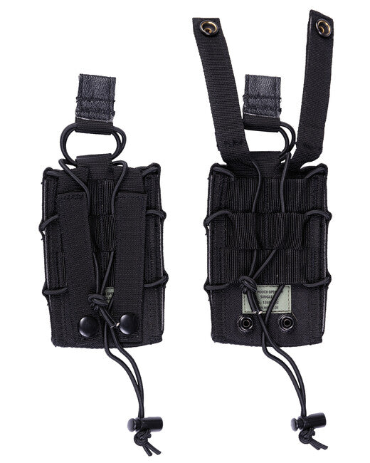 Mil-Tec mag.tasche open top single schwarz