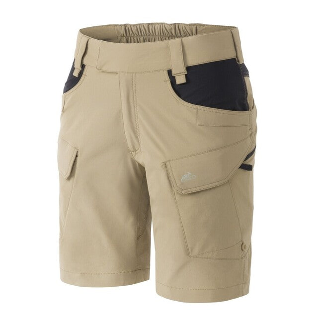 Helikon-Tex damen Shorts OTP 8,5" - beige / schwarz