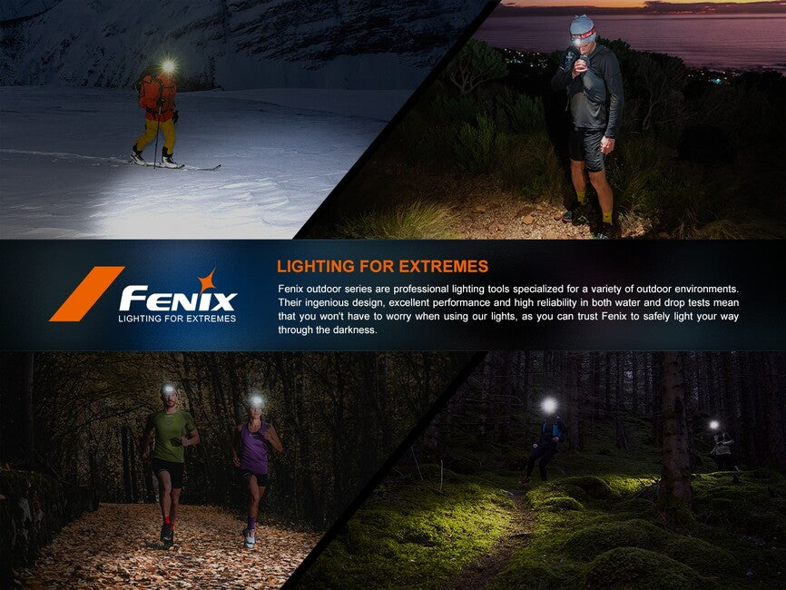 Fenix HL18R-T V2.0 Rechargeable Headlamp, Black