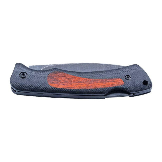 Herbertz Gentleman's taschenmesser 7,5cm G10 Pakkaholz, schwarz