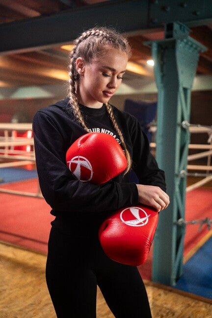 Katsudo Champion IV Boxhandschuhe, rot