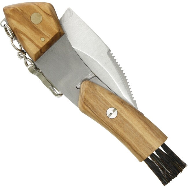 Maserin Pilzmesser Pilz Olivenholz