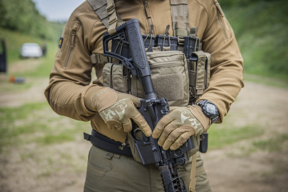 Helikon-Tex Range Tactical Gloves, Black / Shadow Grey