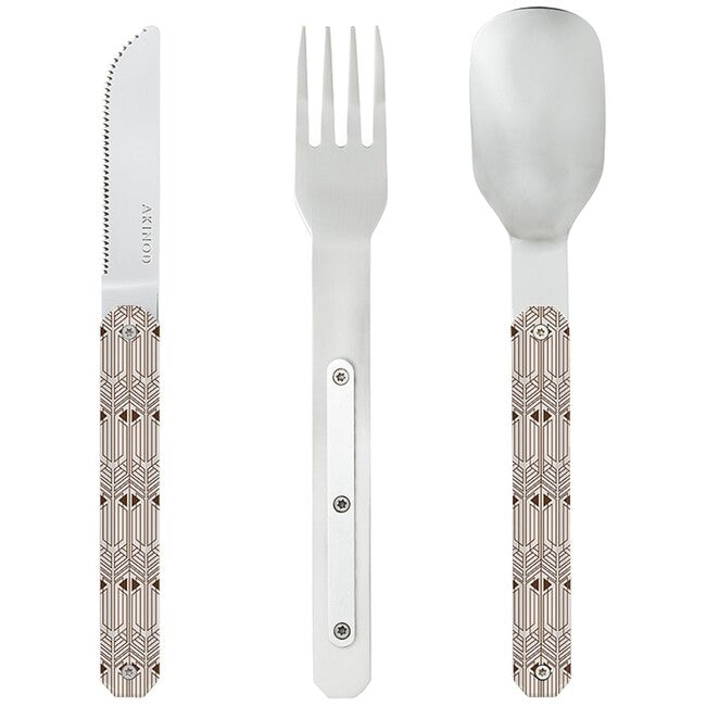 Akinod A01M00023 Besteckset 12h34, Art deco