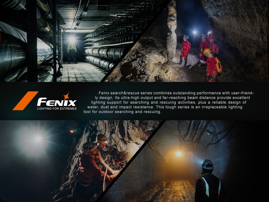 Fenix HP35R SAR wiederaufladbare stirnlampe