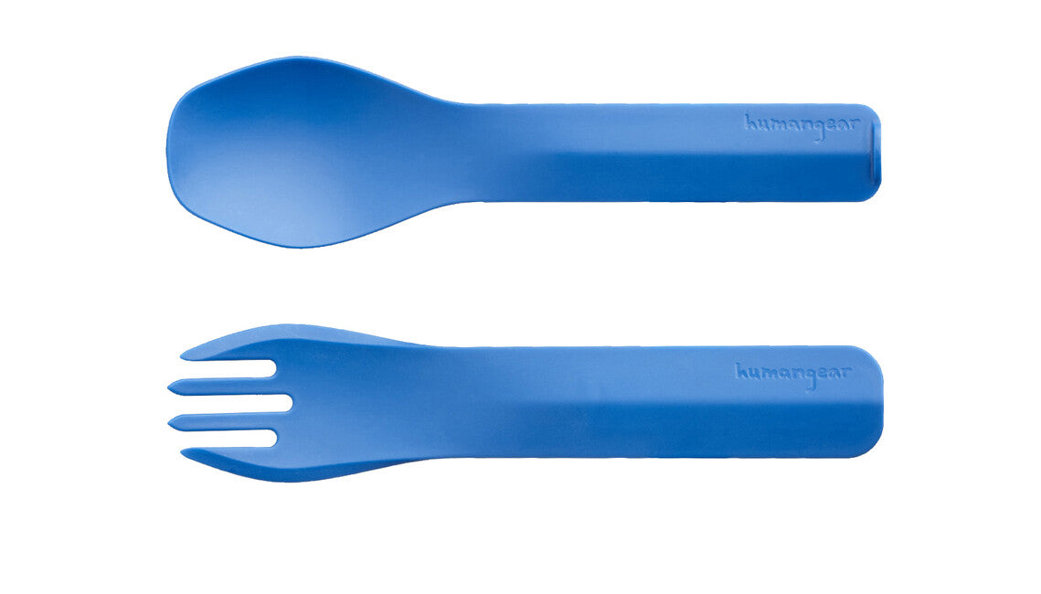 Humangear GoBites DUO besteck blau