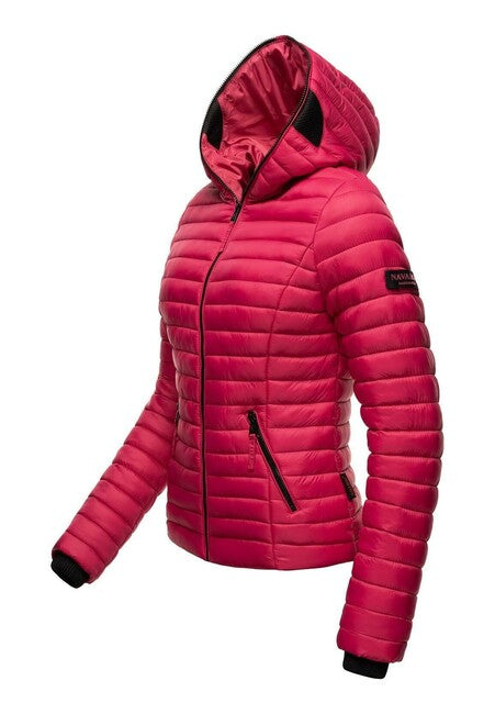 Navahoo Kimuk damen Übergangsjacke mit Kapuze, Fuchsia