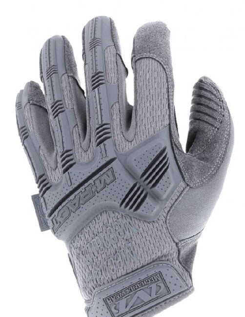 Mechanix Wear M-Pact handschuhe mit Stoßschutz, wolf grey