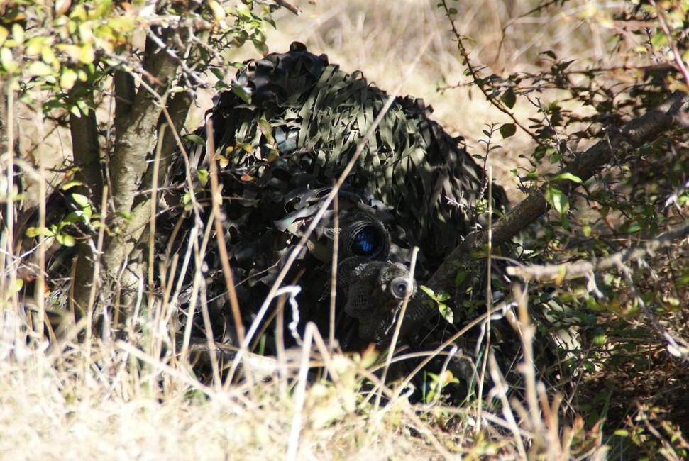 MFH Tarnanzug Ghillie Jackal, Woodland