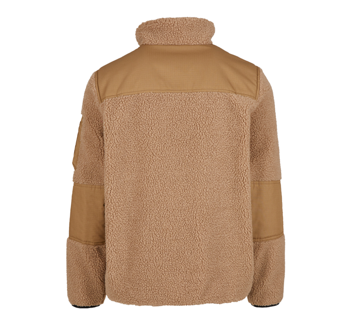 Brandit Ramble Fleecejacke teddyfleece, camel
