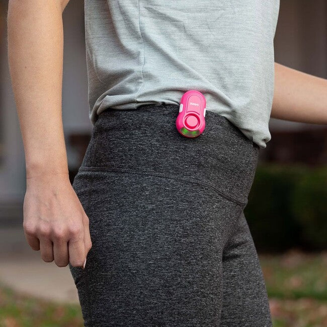 Sabre Red Personal Alarm Clip-On LED 120dB, Pink