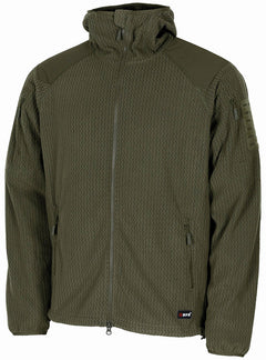 MFH ViperGrid fleece jacket, OD green