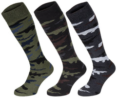 MFH Κάλτσες Μακριές Χειμωνιάτικες, "Esercito" Camo, 3-pack