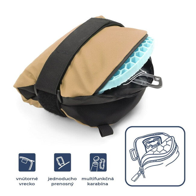 Mosh Kamper Outdoor- podsedak, beige/schwarz