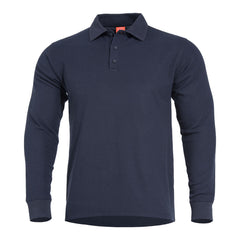 Pentagon T-Shirt Langarm Aniketos, navy blau